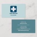 Search for medical symbols business cards Emt