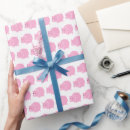 Search for farm birthday wrapping paper Pig