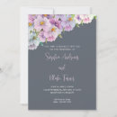 Search for purple and grey wedding invitations Watercolor