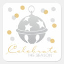 Search for silver bell stickers Gold