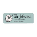 Search for yarn return address labels Cat