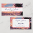 Search for sunset business cards Travel