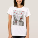 Search for bunny womens tshirts Hare