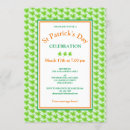 Search for clover invitations St patrick's day