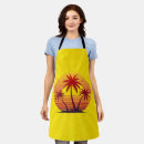 Search for palm tree sunset aprons Summer