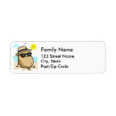 Search for seaside return address labels Cute