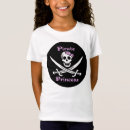 Search for pirate girls tshirts Jolly roger