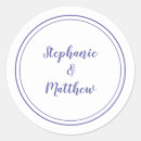 Search for bride and groom thank you stickers Mr and mrs