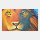 Search for lions head stickers Lion face