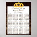 Search for sunflower wedding seating charts Country