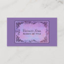 Search for embellished business cards Decorative