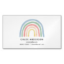Search for colourful rainbow business cards Stylish
