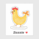Search for chicken drawing stickers Rooster