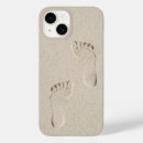 Search for footprints iphone cases Vacation