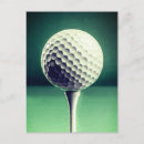 Search for golf ball postcards Green