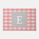 Search for checkered pattern doormats For her