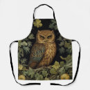 Search for vintage owl aprons William morris