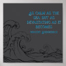 Search for calm waters posters Grey