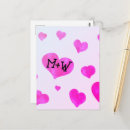 Search for customization heart postcards Couple