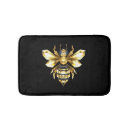 Search for bees bath mats Black