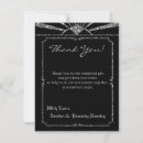 Search for art deco thank you cards 20s
