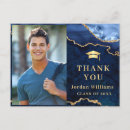 Search for navy blue gold postcards thank you cards Calligraphy