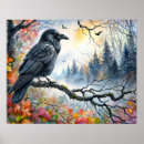 Search for corvids posters Halloween