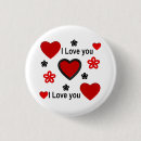 Search for love you badges Heart