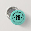 Search for keep your distance badges Social distancing