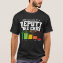 Search for fire chief tshirts Funny