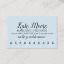 Search for nail salon loyalty cards Manicurist