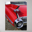 Search for vintage red car posters Hot rod