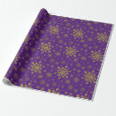 Search for purple christmas wrapping paper Snow