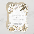 Search for golden wedding anniversary invitations Modern