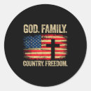 Search for gods country stickers Flag