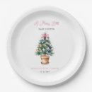 Search for pink christmas plates Coquette
