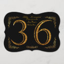 Search for 36th birthday invitations Black