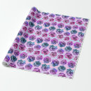 Search for roses wrapping paper Magenta