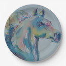 Search for horse paper plates Watercolor