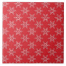 Search for white snowflake tiles Red