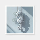 Search for seahorse napkins Blue