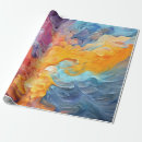 Search for abstract art wrapping paper Contemporary