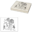 Search for forest rubber stamps Whimsical