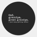 Search for great day stickers Grandpa