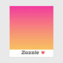 Search for ombre pink stickers Orange