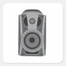 Search for speakers stickers Music