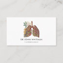 Search for lung business cards Pulmonologist