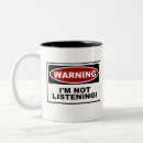 Search for men at work mugs Warning