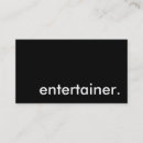 Search for entertaining business cards Circus