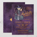 Search for cat hens party invitations Witch